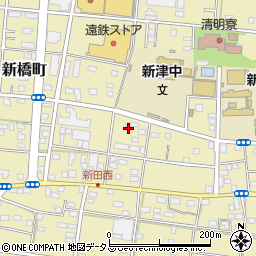 静岡県浜松市中央区新橋町736周辺の地図