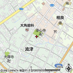 静岡県牧之原市波津794周辺の地図