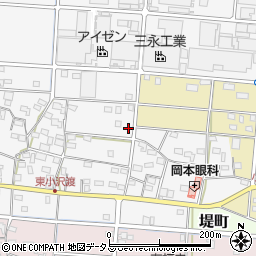 静岡県浜松市中央区小沢渡町419周辺の地図