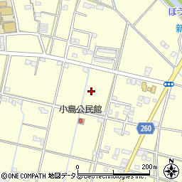 静岡県磐田市小島周辺の地図