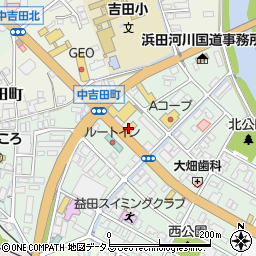 カメラのキタムラ益田店周辺の地図