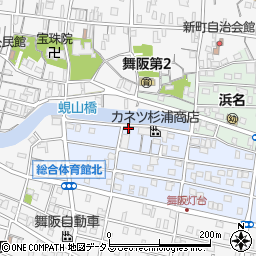 静岡県浜松市中央区舞阪町長十新田97周辺の地図