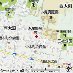 静岡県掛川市横須賀1488周辺の地図