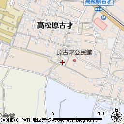 岡山県岡山市北区高松原古才418周辺の地図