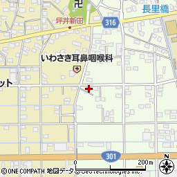 静岡県浜松市中央区篠原町20030周辺の地図
