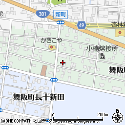 遠州信用金庫舞阪支店周辺の地図