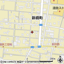 静岡県浜松市中央区新橋町590周辺の地図