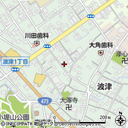 植田生花店周辺の地図