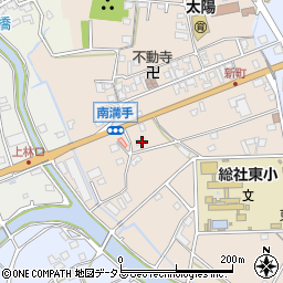 岡山県総社市南溝手407-1周辺の地図