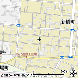 静岡県浜松市中央区新橋町520周辺の地図