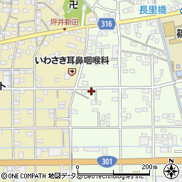 静岡県浜松市中央区篠原町20029周辺の地図