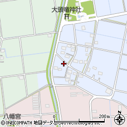 静岡県磐田市大原4001周辺の地図