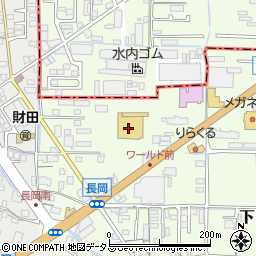 ごはんどき 東岡山店周辺の地図