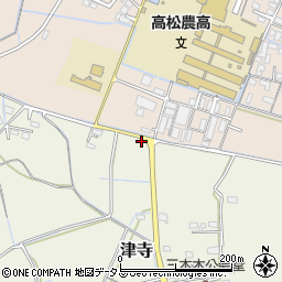 岡山県岡山市北区津寺353-6周辺の地図