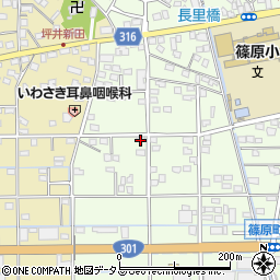 静岡県浜松市中央区篠原町20022周辺の地図