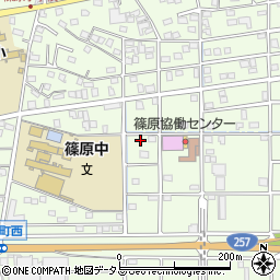 静岡県浜松市中央区篠原町20331周辺の地図