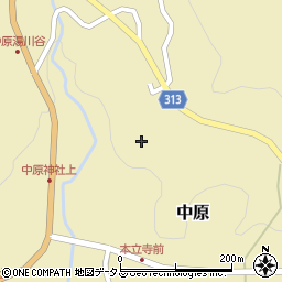 広島県山県郡北広島町中原912周辺の地図