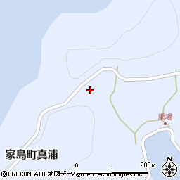 兵庫県姫路市家島町真浦307周辺の地図