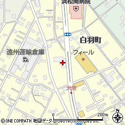 静岡県浜松市中央区白羽町468周辺の地図