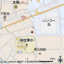 岡山県総社市南溝手453周辺の地図