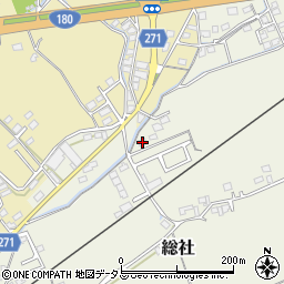 岡山県総社市総社1257周辺の地図