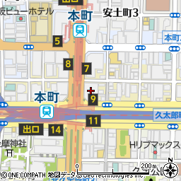 日本トランスシティ株式会社　国際輸送部大阪営業所周辺の地図
