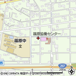 静岡県浜松市中央区篠原町20335周辺の地図