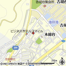 愛知県田原市吉胡町木綿台51周辺の地図