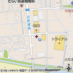 かっぱ寿司 津藤方店周辺の地図