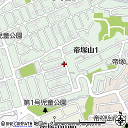 〒631-0062 奈良県奈良市帝塚山の地図
