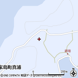 兵庫県姫路市家島町真浦306周辺の地図