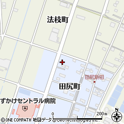 静岡県浜松市中央区田尻町101周辺の地図