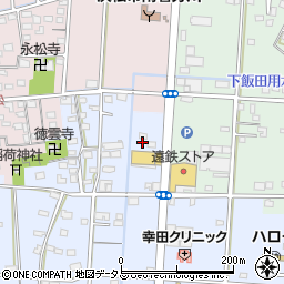 静岡県浜松市中央区下江町412周辺の地図