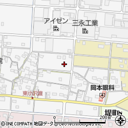 静岡県浜松市中央区小沢渡町423周辺の地図