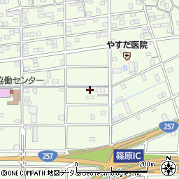 静岡県浜松市中央区篠原町20645周辺の地図