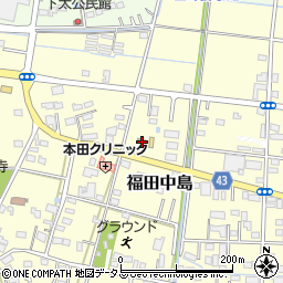 デイサービスセンター福田周辺の地図