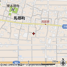 静岡県浜松市中央区馬郡町3103周辺の地図
