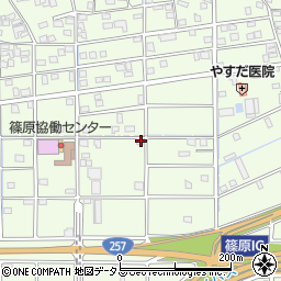 静岡県浜松市中央区篠原町20512周辺の地図