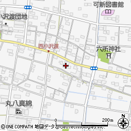 静岡県浜松市中央区小沢渡町1434周辺の地図