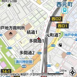 有限会社神戸軽印刷社周辺の地図