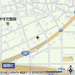静岡県浜松市中央区篠原町21011周辺の地図