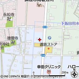 静岡県浜松市中央区下江町409周辺の地図
