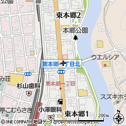 ヒカリ薬局東本郷店周辺の地図