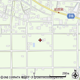 静岡県浜松市中央区篠原町22438周辺の地図