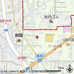 岡山県岡山市中区下444-1周辺の地図