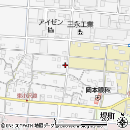 静岡県浜松市中央区小沢渡町418周辺の地図