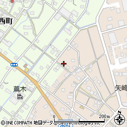 静岡県浜松市中央区東町38周辺の地図