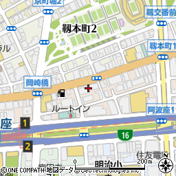 セブンイレブン大阪西本町２丁目店周辺の地図