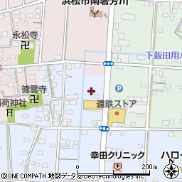 静岡県浜松市中央区下江町408周辺の地図