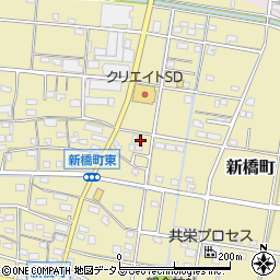 静岡県浜松市中央区新橋町146周辺の地図